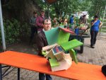 Patrick et sa sculpture